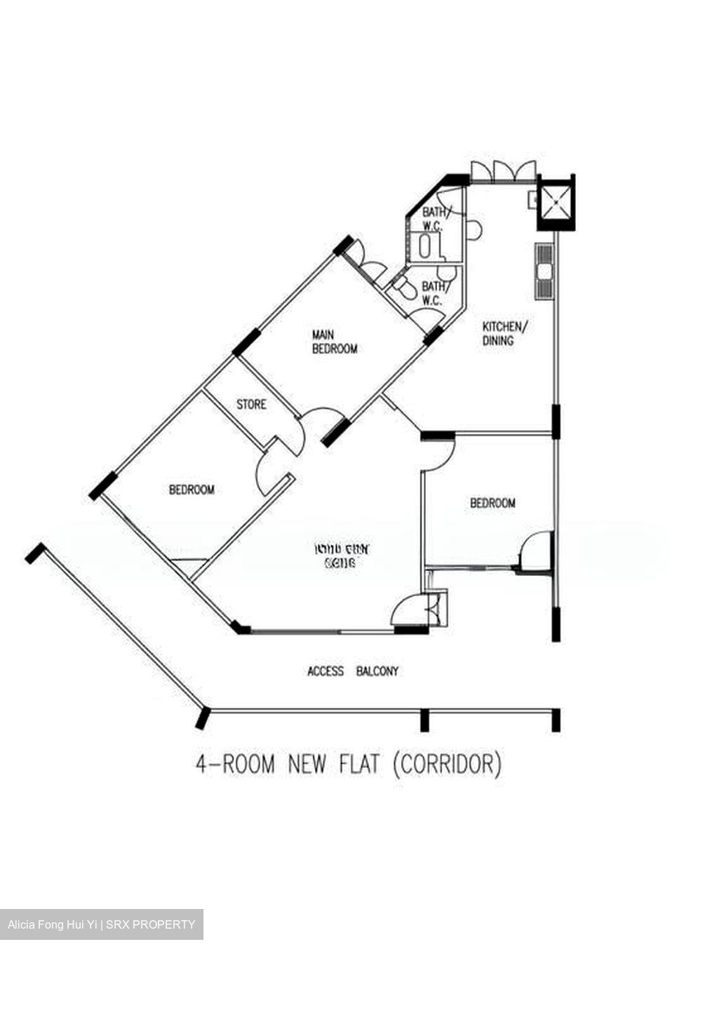 Blk 610 Ang Mo Kio Avenue 4 (Ang Mo Kio), HDB 4 Rooms #621323361